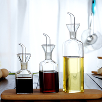厂家直销创意厨房方形玻璃油壶防漏油醋壶麻油瓶 调料瓶 控油壶