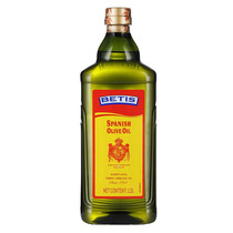 贝蒂斯纯正橄榄油1.5L 西班牙原装进口 中式烹饪 家庭大桶装