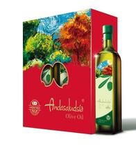 安达露西橄榄油礼盒750ml*2瓶/盒中粮特级食用品质家用浓香