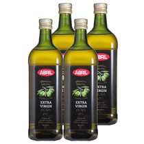 21.12月产西班牙原装进口艾伯瑞ABRIL特级初榨橄榄油1L*4瓶食用油
