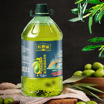 5L食用油橄榄油进口橄榄油原料压榨5000ml植物调和油添加10%橄榄