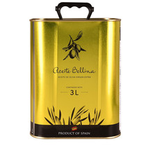 蓓琳娜（BELLINA）特级初榨橄榄油 3L 西班牙原装原瓶进口