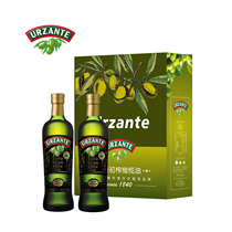 西班牙进口乌赞特Urzante特级初榨橄榄油食用油500ML*两瓶礼盒装