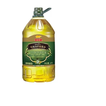 金龙鱼添加10%特级初榨橄榄食用调和油4L桶装 家用炒菜植物油