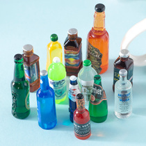 仿真酒瓶饮料瓶橄榄油奶油胶手机壳diy材料手工制作装饰物创意