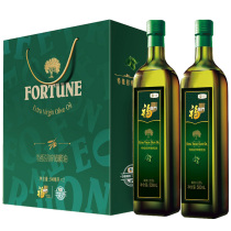 中粮福临门特级初榨橄榄油礼盒500ml*2瓶橄榄油