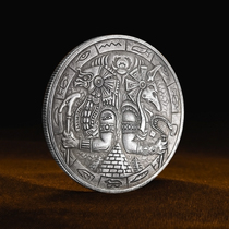 埃及守护神系列流浪币阿努比斯荷鲁斯头创意礼盒礼品套组伴手礼