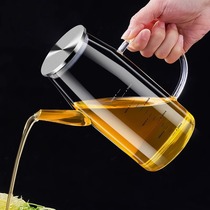日本油壶玻璃欧式防漏大容量家用装油罐厨房用品酱油调料醋瓶油瓶