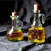 意大利进口波米欧利创意厨房橄榄油瓶壶木塞调味罐瓶酱油玻璃醋瓶