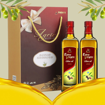阿格利司希腊原装进口特级初榨橄榄油750ml*2玻璃瓶企业团购礼盒