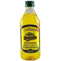 甘达凉拌西餐拉珊莎瓶装橄榄油1L*瓶食用油烹饪沙拉烘焙材料