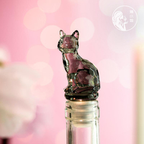 单独拍不发货 原装出口日本franc猫咪动物创意 红酒瓶塞 密封酒塞