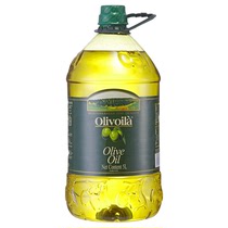 【美味】原油进口 欧丽薇兰纯正橄榄油5L 家庭大桶食用油 凉拌炒