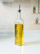 进口帕莎加厚欧式家用玻璃橄榄油瓶防漏醋瓶醋壶调料瓶装酱油瓶子