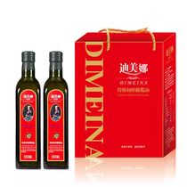 迪美娜特级初榨橄榄油精美礼盒750毫升x2瓶西班牙进口
