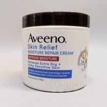 美国生产aveeno艾维诺成人大人滋润保湿强效止痒润肤身体乳霜311g