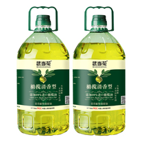武当花10%特级初榨橄榄油植物调和油家用食用油5升x2大桶