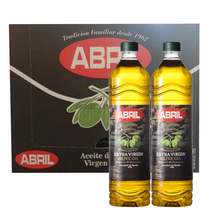 23年9月产 西班牙进口ABRIL艾伯瑞特级初榨橄榄油1L升*15瓶整箱