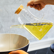 玻璃油壶油瓶家用油罐壶厨房大容量酱油醋调味瓶防漏不挂油带刻度
