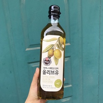 韩国进口食用油 特级初榨希杰白雪橄榄油厨房调味900ml