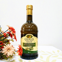 乐家特级初榨橄榄油1L意大利原装进口colavita烹饪凉拌压榨食用油
