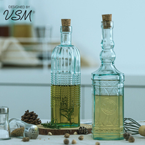 油瓶西班牙进口厨房家用密封玻璃花椒油橄榄油装液体调味料瓶罐壶