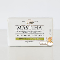 希腊直邮 MASTIHA希俄斯乳香绿橄榄油保湿清洁身体香皂肥皂100g