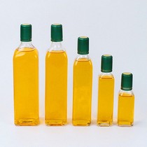 250ml500ml750m山茶油瓶玻璃透明墨绿橄榄油瓶方形圆形果醋瓶香麻