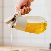 玻璃油壶重力油瓶厨房家用油壸自动开合调料不挂油酱油防漏油罐壶