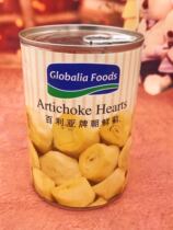 朝鲜蓟Artichoke Hearts西班牙进口蔬菜罐头西餐料理罐装菜类390g