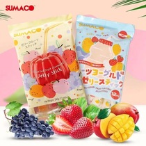 马来西亚进口零食 SUMACO素玛哥综合果味乳酸菌条形果冻可吸布丁