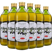 阿格利司西班牙特级初榨橄榄油1000ml×6食用油量贩囤货