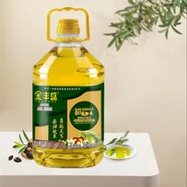 金丰盛山茶油橄榄油含特级初榨橄榄食用油植物调和油2.7L家用桶装