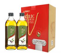 阿格利司 希腊原装进口橄榄油1L*2瓶礼盒装 福利团购食用