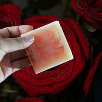 丹莱迪玫瑰精油皂云南天然洗脸皂透明鲜花香皂沐浴补水保湿洁面皂