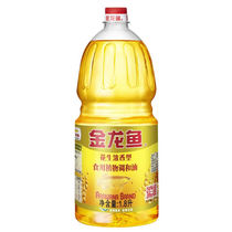 金龙鱼花生浓香型食用植物调和油1.8L/桶植物油家用小瓶实惠装
