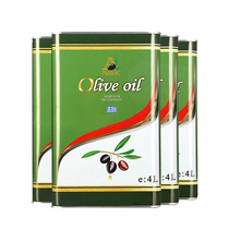 预售 AGRIC阿格利司希腊原装进口纯橄榄油4L×4桶食用油