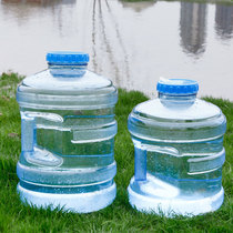 食品级PC户外水桶车载饮用蓄水桶家用带龙头圆形水罐储水塑料水瓶
