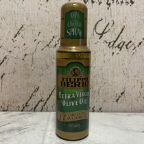 裸价特卖 意大利进口翡丽百瑞特级初榨喷雾式橄榄油200ml食用油