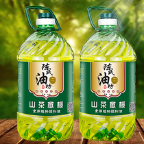 陈氏山茶橄榄食用油植物油5L*2瓶装大桶装家用油压榨调和油团购