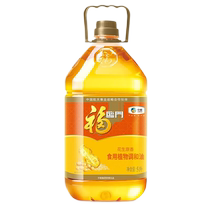 福临门食用油花生原香型食用调和油5L【qyg】