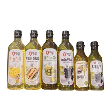 韩国进口白雪初榨葡萄籽油菜籽油橄榄油食用调和油无添加健康炒菜