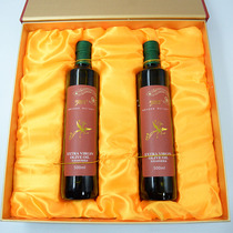 三山七绝橄榄油特级初榨橄榄油2*500凤凰款广元特产礼品盒